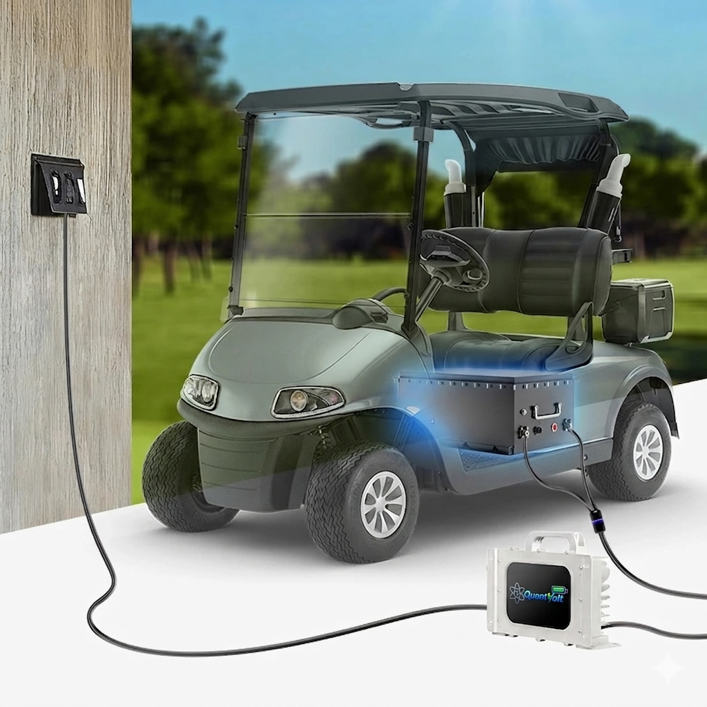 Golf cart and recreational battery application